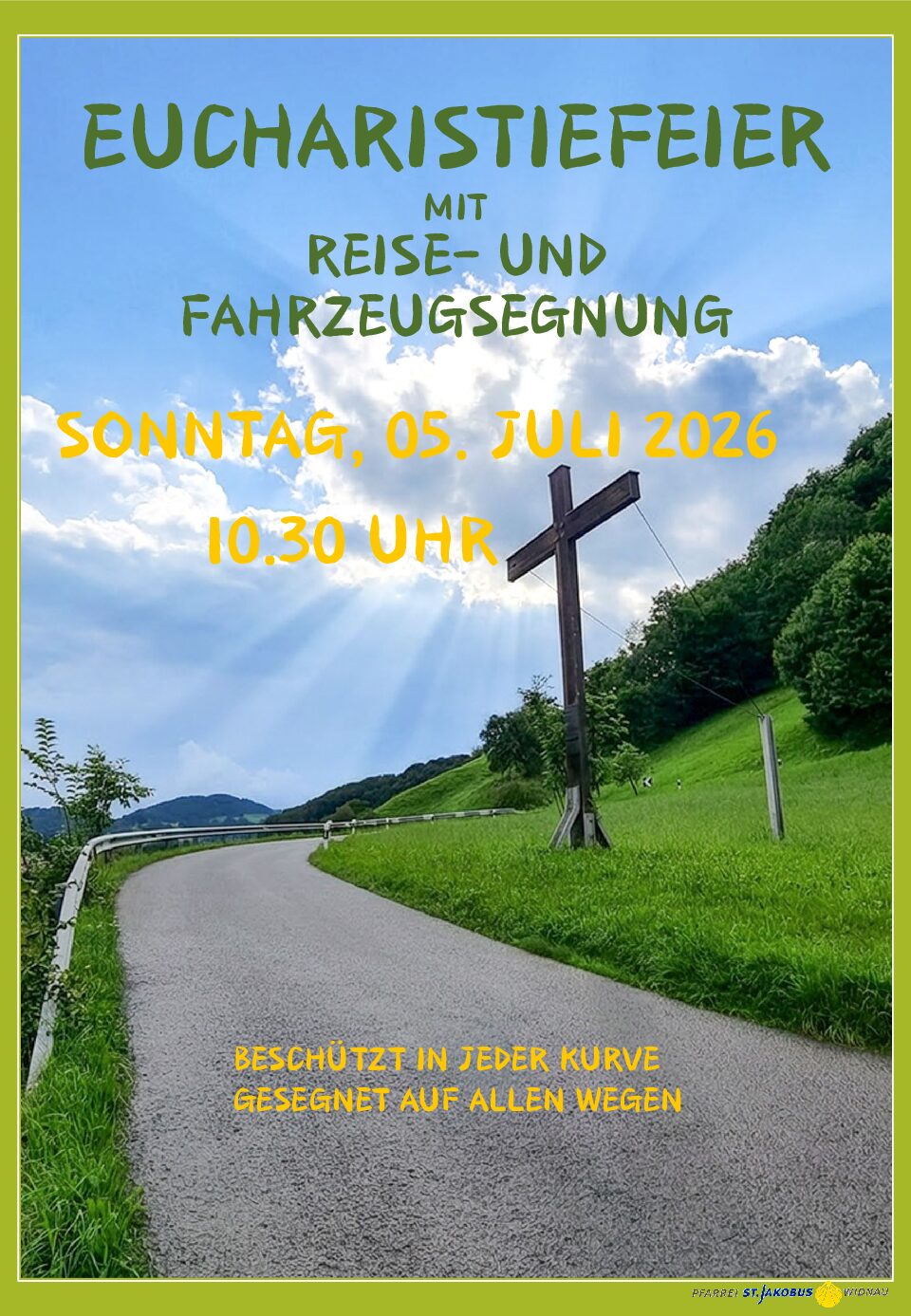 Plakat Reise-Fahrzeugsegnung_2026